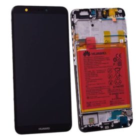 Genuine Huawei P Smart FIG-L31 LCD Screen & Touch Digitiser With Frame & Battery - 14 Day