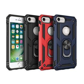 iPhone 6 / 6s / 7 / 8 / SE 2020 Hybrid Dual-Layer Armour Case With Magnetic Ring Stand