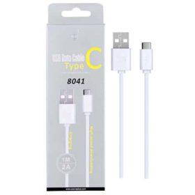 Type-C USB 2A Fast Charging 1 Metre Charge / Data Sync Cable – Retail Packed