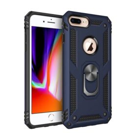 iPhone 6 Plus / 6s Plus / 7 Plus / 8 Plus Hybrid Dual-Layer Armour Case With Magnetic Ring Stand