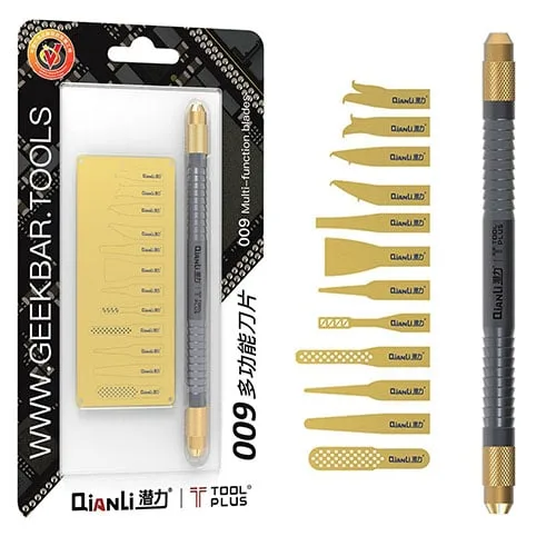 Qianli 009 12 Piece Multi-Function Blades For BGA / IC Cleaning