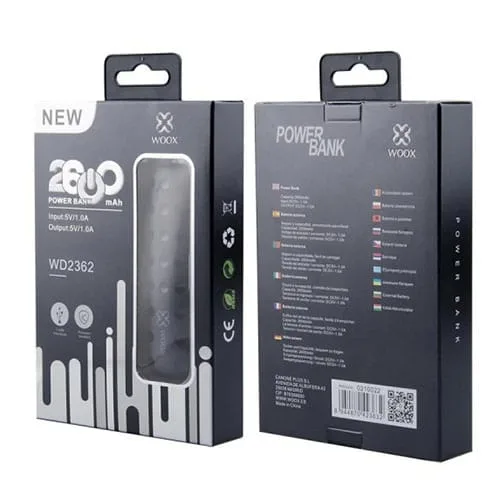 wooxwd2362.jpg Woox WD2362 2600mAh Portable USB Charger Power Bank