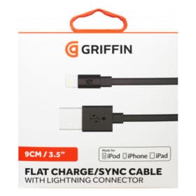 Griffin 9CM Lightning Cable MFI Approved Charge / Sync Cable