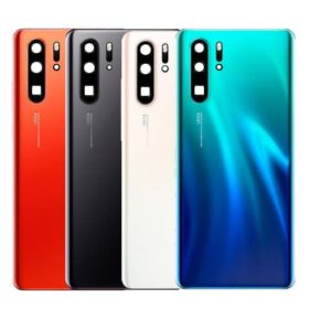 For Huawei P30 Pro Rear Back Glass Battery Cover With Camera Lens