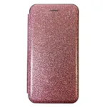 Slim Fitting Fashion Wallet Case With Magnetic Closing & Glitter Effect - Image 2