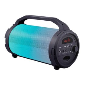 Bluetooth Speaker With LED Light, FM Radio, USB, Micro SD Card