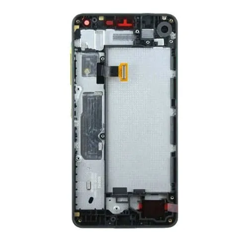 Genuine Microsoft Lumia 650 LCD Screen & Touch Digitiser With Frame - Black - Image 2