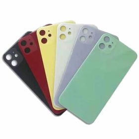 iPhone 11 Rear Back Glass / Battery Cover With Camera Lens & Fixing Frame
