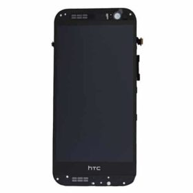 Genuine HTC One M8 LCD Screen & Touch Digitiser With Frame - Black