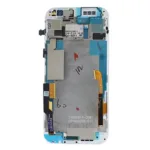 Genuine HTC One M8 LCD Screen & Touch Digitiser With Frame - White - Image 2