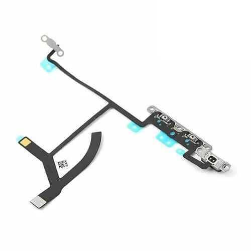 iPhone XS Max OEM Volume & Mute Button Flex Cable With Bracket