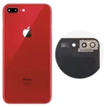 iPhone 8 Plus Rear Back Glass / Battery Cover With Camera Lens & Frame