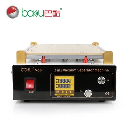 BAKU BK-968D Large LCD Separating Machine With Hot Plate & Suction - Image 2