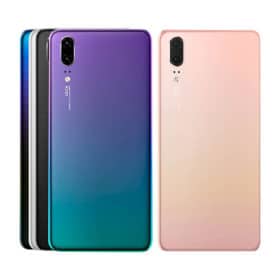 Genuine Huawei P20 Rear Back Glass / Battery Cover With Camera Lens & Flash Cover - 14 Day