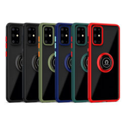 Samsung Galaxy S20 Plus Hybrid Case With Magnetic Ring Stand