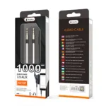 High Quality 3.5mm to 3.5mm 1 Metre Audio Aux Cable - AU107 - Image 2
