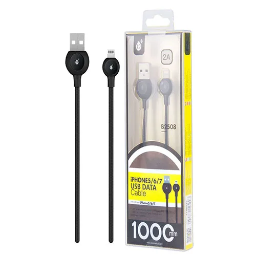 Lightning 2A Braided Fast Charging 1 Metre Charge / Data Sync Cable – Retail Packed - Image 2