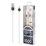 Lightning 2A Braided Fast Charging 1 Metre Charge / Data Sync Cable – Retail Packed
