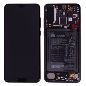 Genuine Huawei P20 Pro LCD Screen & Touch Digitiser With Frame & Battery - 14 Day