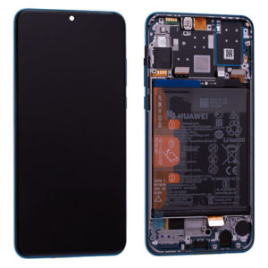 Genuine Huawei P30 Lite LCD Screen & Touch Digitiser With Frame & Battery - 14 Day
