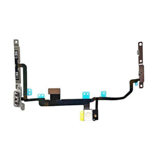 iPhone 8 Plus OEM Power, Volume & Mute Button Flex Cable With Brackets