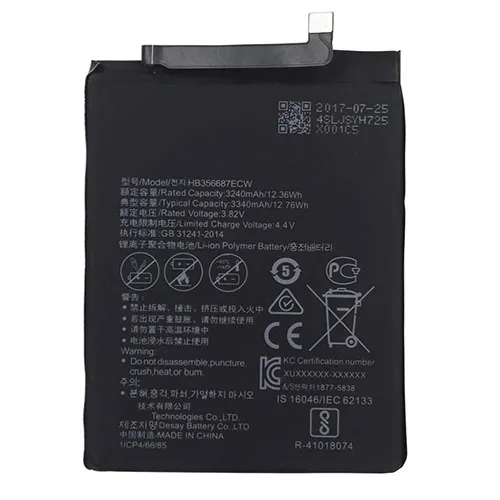 Huawei P30 Lite AAA Quality 3340mAh Replacement Battery
