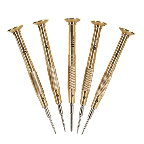 High Quality Heavy Weight Brass Handled 2UUL Screwdriver For Phone Repairs