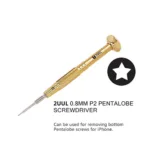 High Quality Heavy Weight Brass Handled 2UUL Screwdriver For Phone Repairs - Image 2