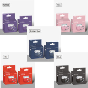 Apple AirPods Pro Ultra Thin Silicone Case Protective Cover With Buckle