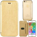 iPhone 7 / 8 / SE 2020 Luxury Slim Leather & TPU Gel Wallet Case - Image 5