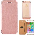 iPhone 7 / 8 / SE 2020 Luxury Slim Leather & TPU Gel Wallet Case - Image 3