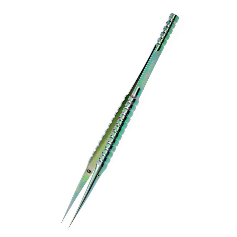 2UUL Straight Head / Tip Titanium Alloy Ultra Precise Tweezer