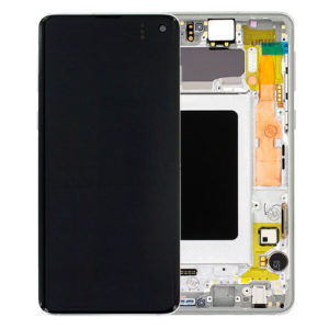 Genuine Samsung G973 Galaxy S10 LCD Screen & Touch Digitiser - White