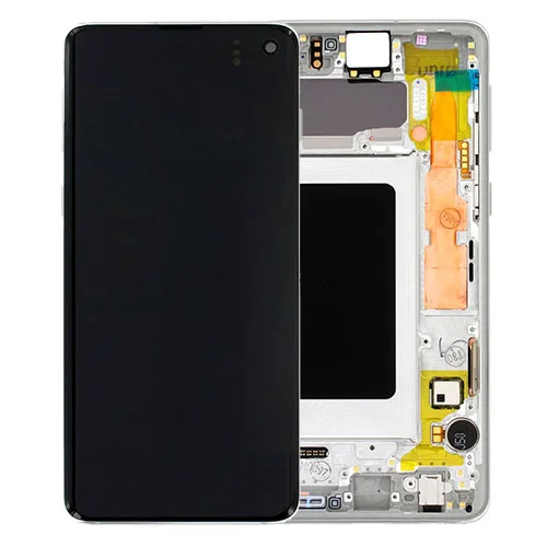 GH82-18850B-copy.jpg Genuine Samsung G973 Galaxy S10 LCD Screen & Touch Digitiser - White - Image 1