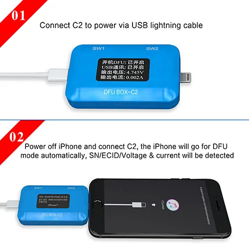 JC DFU Box C2 - Restore / Repair / Reboot iOS Devices - Image 2