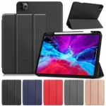 iPad Pro 12.9" 2018 / 2020 Magnetic Smart Cover Stand Case With Pencil Holder