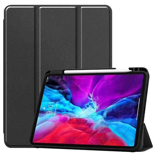 iPad Air 13" 2024 Magnetic Smart Cover Stand Case With Pencil Holder - Image 9