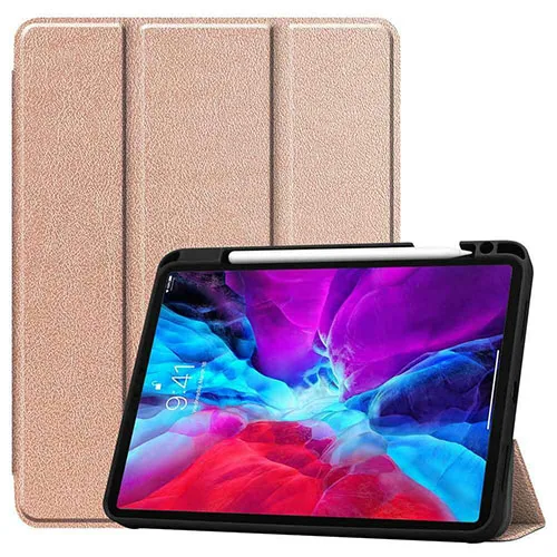 iPad Air 13" 2024 Magnetic Smart Cover Stand Case With Pencil Holder - Image 8