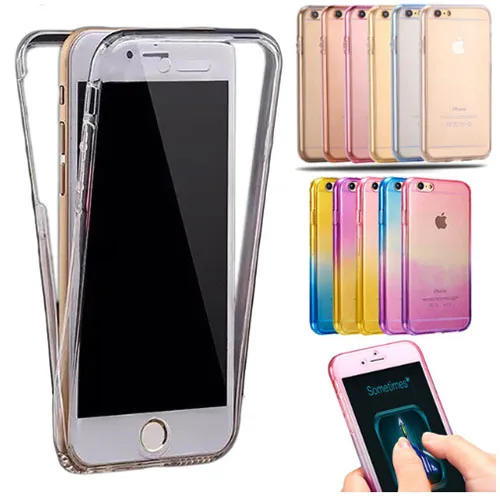 iPhone 7 360° Ultra Thin Shockproof TPU Gel Protective Case