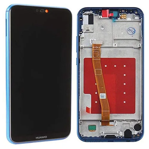 Huawei P20 Lite LCD Screen & Touch Digitiser With Frame - Blue