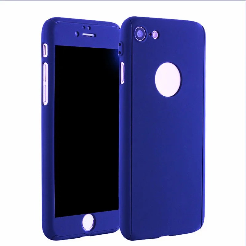 iPhone SE 2020 / 7 / 8 360º Ultra Thin Hard Hybrid Case & Tempered Glass - Image 8