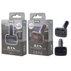 M-TK KT868 Wireless Twin USB FM Transmitter Car Charger Handsfree