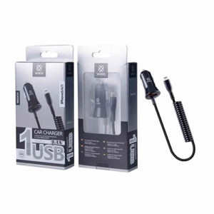 Woox WA2414 2.4A Lightning & USB Port Car Charger