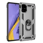 Samsung A515 Galaxy A51 Hybrid Dual-Layer Armour Case With Magnetic Ring Stand - Image 2