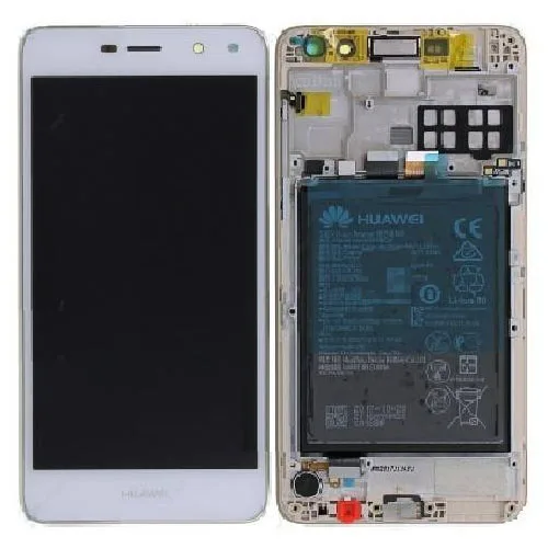 y617white.jpg Genuine Huawei Y6 2017 LCD Screen & Touch Digitiser With Frame & Battery - White
