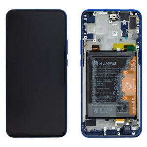 Genuine Honor 9X LCD Screen & Touch Digitiser With Frame & Battery - 14 Day - Blue
