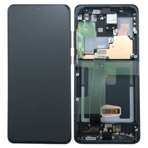 Genuine Samsung G988B Galaxy S20 Ultra 5G LCD Screen & Touch Digitiser - Black
