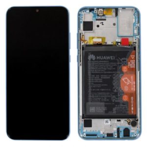 Genuine Honor 10 Lite LCD Screen & Touch Digitiser With Frame & Battery - 14 Day - Blue