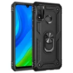 Huawei P Smart 2020 Hybrid Dual-Layer Armour Case With Magnetic Ring Stand - Image 2