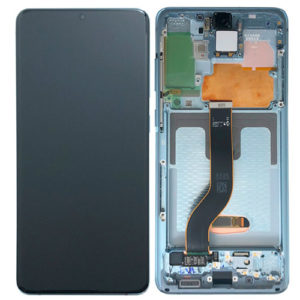 Genuine Samsung G985 Galaxy S20 Plus 5G LCD Screen & Touch Digitiser - Cloud Blue